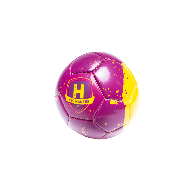 HBC Nantes - Mini ballons violet et jaune