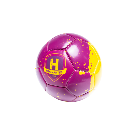 HBC Nantes - Mini ballons violet et jaune